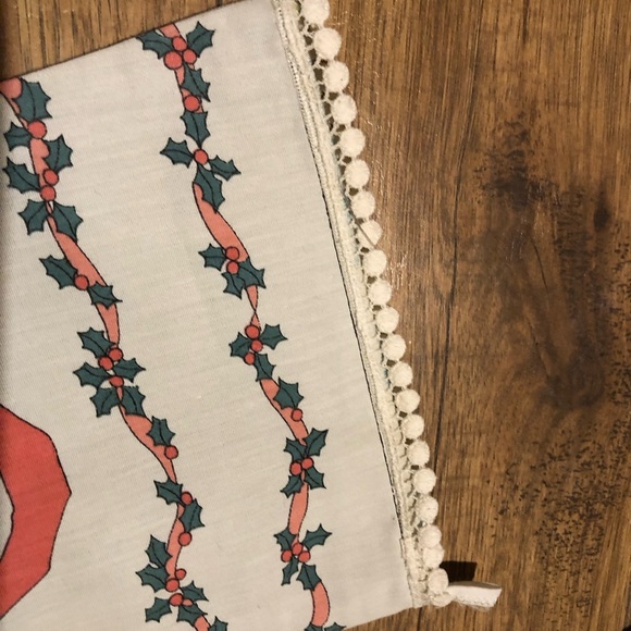 Precious Moments Christmas stocking Boy 90s pastel 1990s Xmas sad eyes vintage - Picture 6 of 7